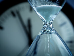jubilación parcial, Hourglass Sands of Time Deadline